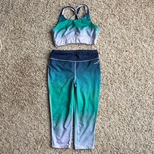 BCG Kids Matching Set - Blue and Green Ombre